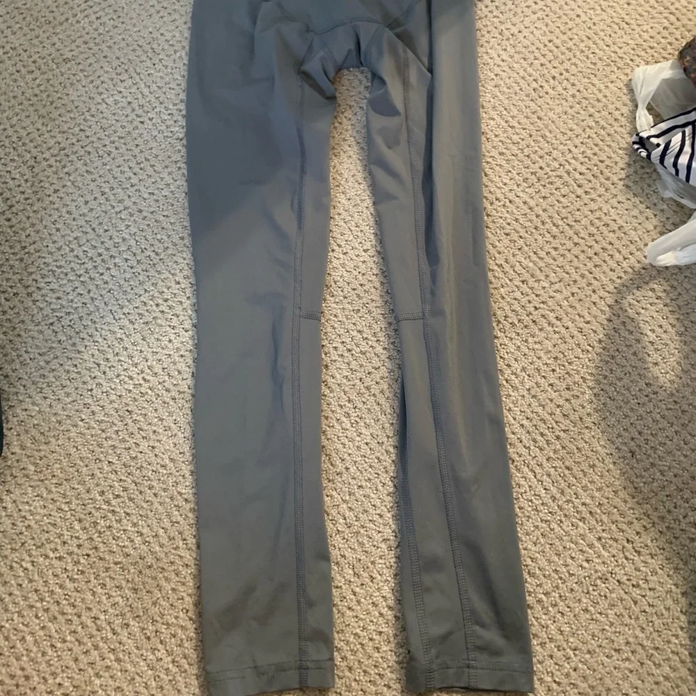 COPY - Gray Nike Compression Tights Spandex Size L